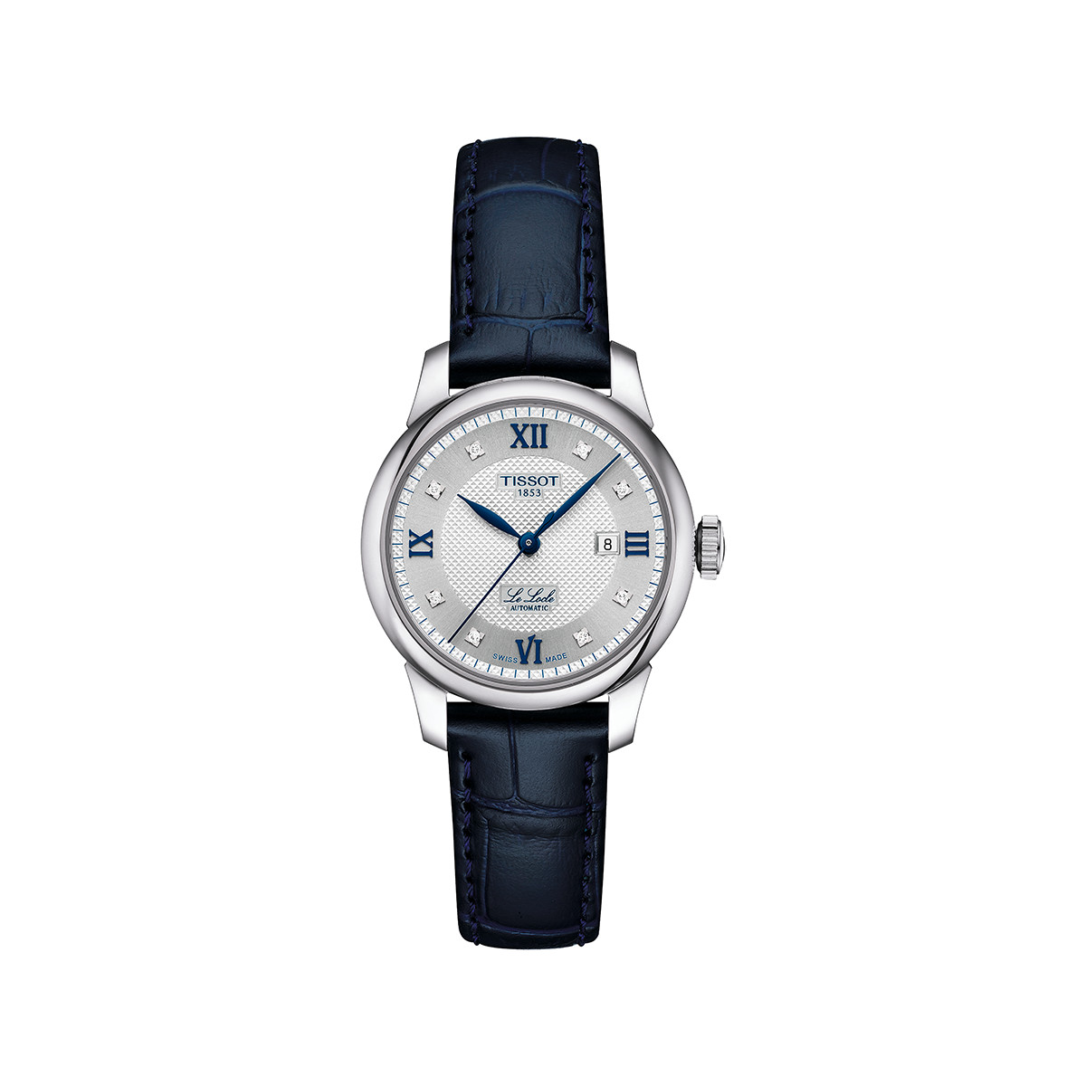 Montre TISSOT T-CLASSIC LE LOCLE 20TH ANNIVERSARY femme automatique, cadran gis bracelet acier inoxydable - vue 5