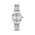 Montre TISSOT T-CLASSIC DREAM femme cadran gris bracelet acier inoxydable - vue 1