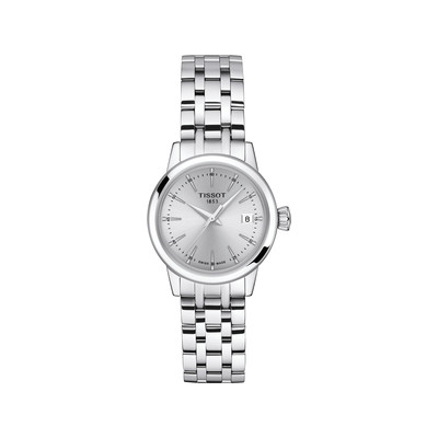 Montre TISSOT T-CLASSIC DREAM femme cadran gris bracelet acier inoxydable