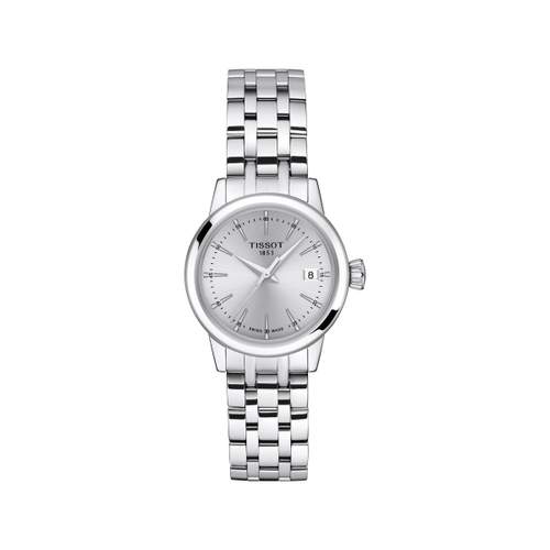 TISSOT T-CLASSIC DREAM ladies' watch grey dial stainless steel bracelet