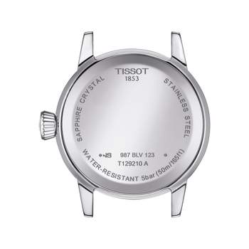 Montre TISSOT T-classic femme bracelet cuir beige