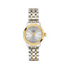 TISSOT T-CLASSIC DREAM ladies' watch grey dial two-tone gold stainless steel bracelet - view V1