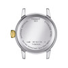 TISSOT T-CLASSIC DREAM ladies' watch grey dial two-tone gold stainless steel bracelet - view V3