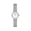 Montre TISSOT T-LADY LOVELY ROUND femme cadran gris bracelet acier inoxydable - vue V1