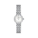 Montre TISSOT T-LADY LOVELY ROUND femme cadran gris bracelet acier inoxydable - vue 1