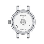 Montre TISSOT T-LADY LOVELY ROUND femme cadran gris bracelet acier inoxydable - vue 3