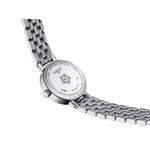 Montre TISSOT T-LADY LOVELY ROUND femme cadran gris bracelet acier inoxydable - vue D2