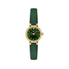 TISSOT T-LADY LOVELY ROUND ladies' watch green dial green leather strap - view V1
