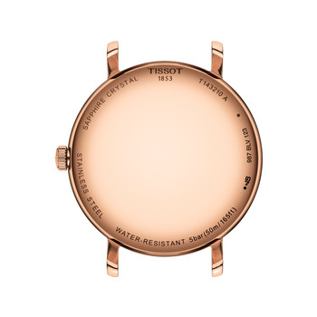 TISSOT T-classic dameshorloge met beige leren band