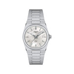Montre TISSOT T-CLASSIC PRX femme cadran gris bracelet acier inoxydable - vue 1