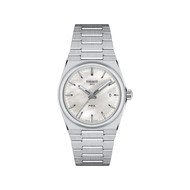 Montre TISSOT T-CLASSIC PRX femme cadran gris bracelet acier inoxydable
