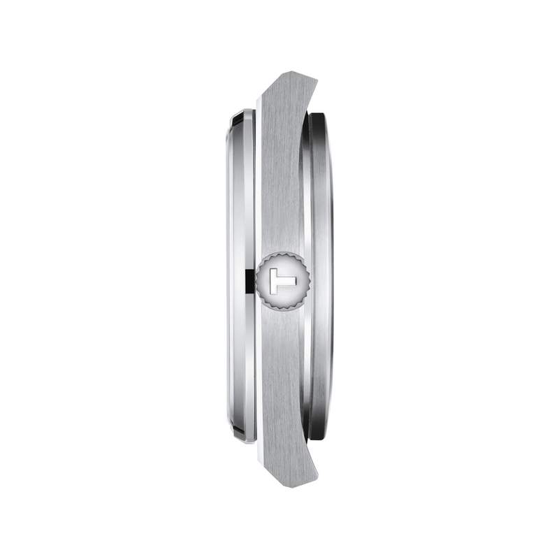 Montre TISSOT T-CLASSIC PRX femme cadran gris bracelet acier inoxydable - vue 2