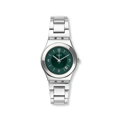 Montre SWATCH Irony Medium Middlesteel femme bracelet acier inoxydable gris - vue 1
