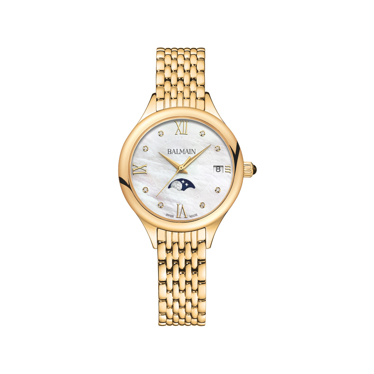 Montre BALMAIN tradition femme bracelet acier inoxydable or