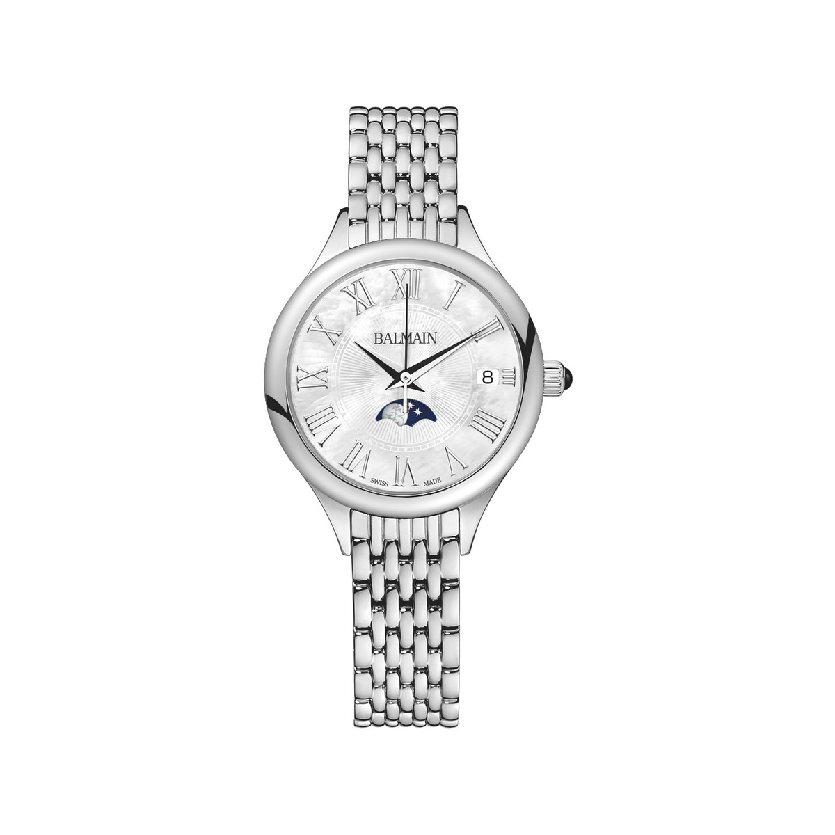 Montre BALMAIN tradition femme bracelet acier inoxydable argent