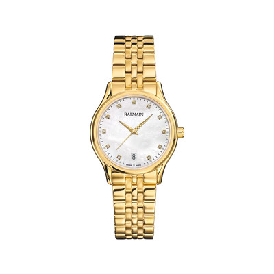 Montre BALMAIN tradition femme bracelet acier inoxydable or - vue 1