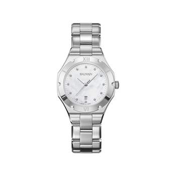 BALMAIN downtown dameshorloge roestvrij stalen armband zilver