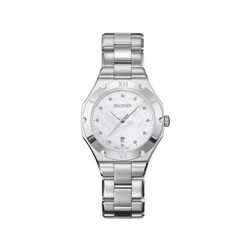 BALMAIN downtown women's watch stainless steel bracelet silver