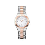 Montre BALMAIN downtown femme bracelet acier inoxydable bicolore rose - vue 1