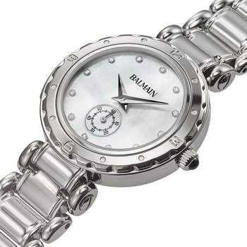 BALMAIN downtown dameshorloge roestvrij stalen armband zilver
