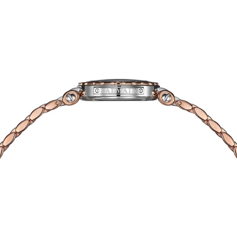 Montre BALMAIN downtown femme bracelet acier inoxydable bicolore rose - vue 4
