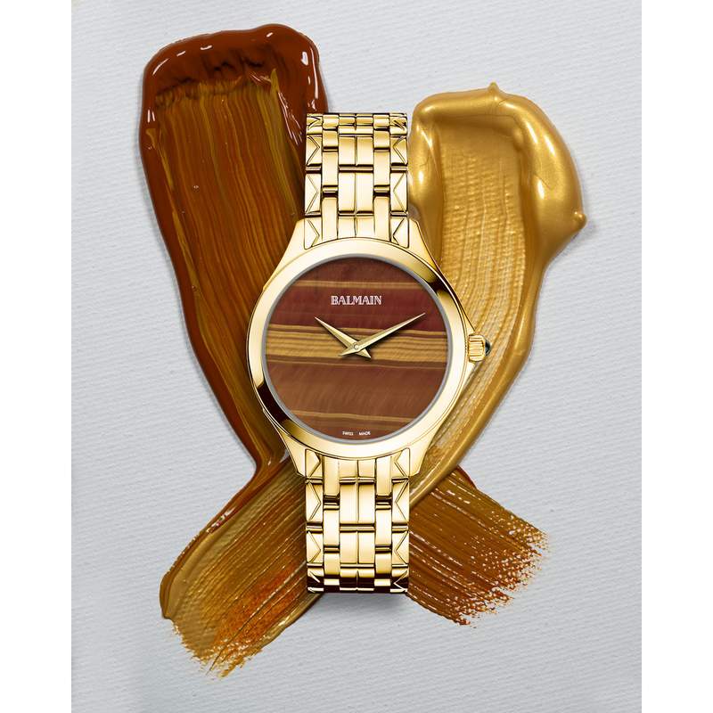 Montre BALMAIN trendies femme bracelet acier inoxydable or - vue D2