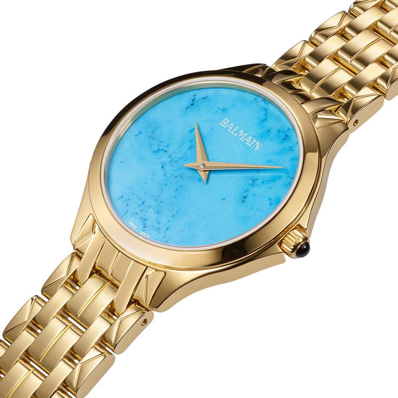 Montre BALMAIN trendies femme bracelet acier inoxydable or - vue D1