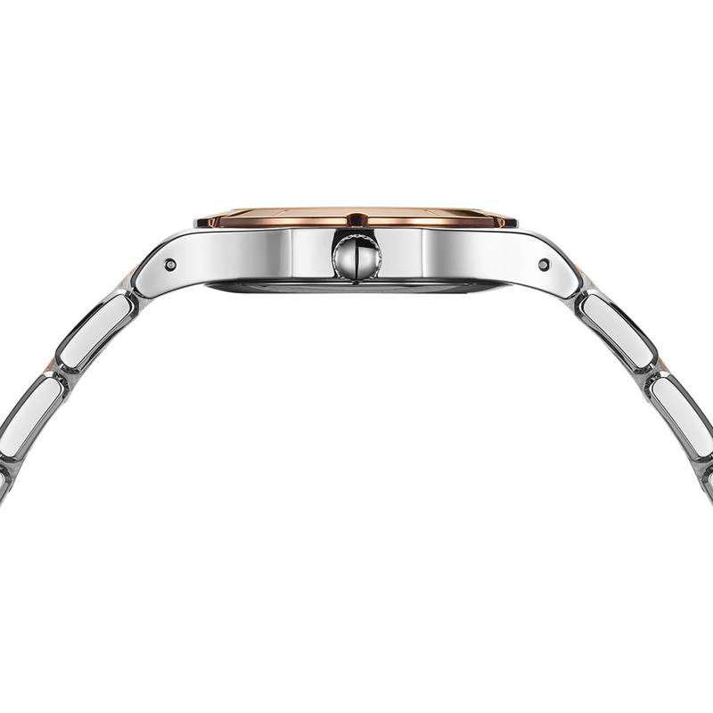Montre BALMAIN downtown femme bracelet acier inoxydable bicolore rose - vue 2