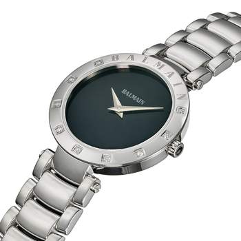 BALMAIN downtown dameshorloge roestvrij stalen armband zilver