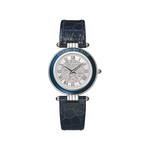 Montre BALMAIN tradition femme bracelet cuir bleu fonce - vue 1