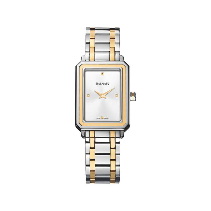 Montre BALMAIN trendies femme bracelet acier inoxydable bicolore jaune - vue 1