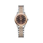 Montre BALMAIN tradition femme bracelet acier inoxydable bicolore rose - vue 1
