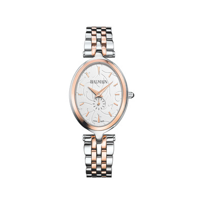 Montre BALMAIN tradition femme bracelet acier inoxydable bicolore rose