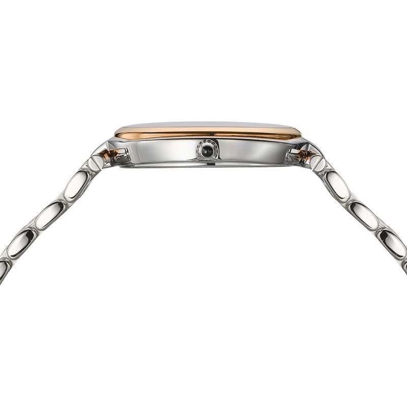 Montre BALMAIN tradition femme bracelet acier inoxydable bicolore rose - vue 2