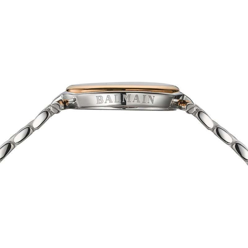 Montre BALMAIN tradition femme bracelet acier inoxydable bicolore rose - vue 4