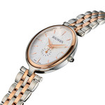 Montre BALMAIN tradition femme bracelet acier inoxydable bicolore rose - vue D1
