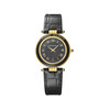 Montre BALMAIN tradition femme bracelet cuir noir - vue V1