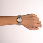 Montre BALMAIN tradition femme bracelet acier inoxydable argent - vue porté 3