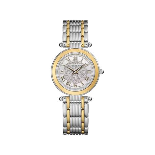 Montre BALMAIN tradition femme bracelet acier inoxydable bicolore jaune