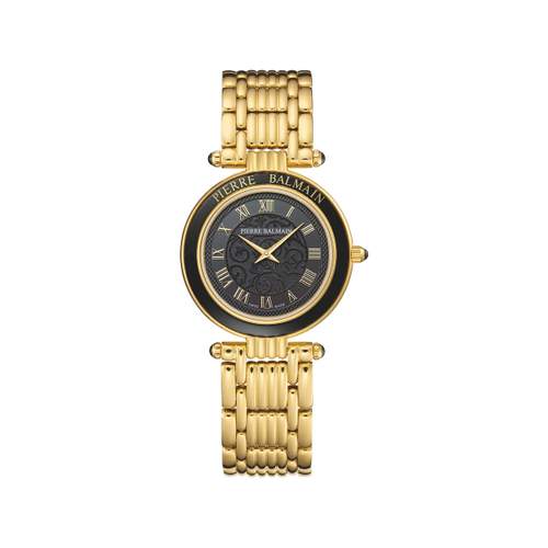 BALMAIN tradition dameshorloge roestvrij staal armband goud