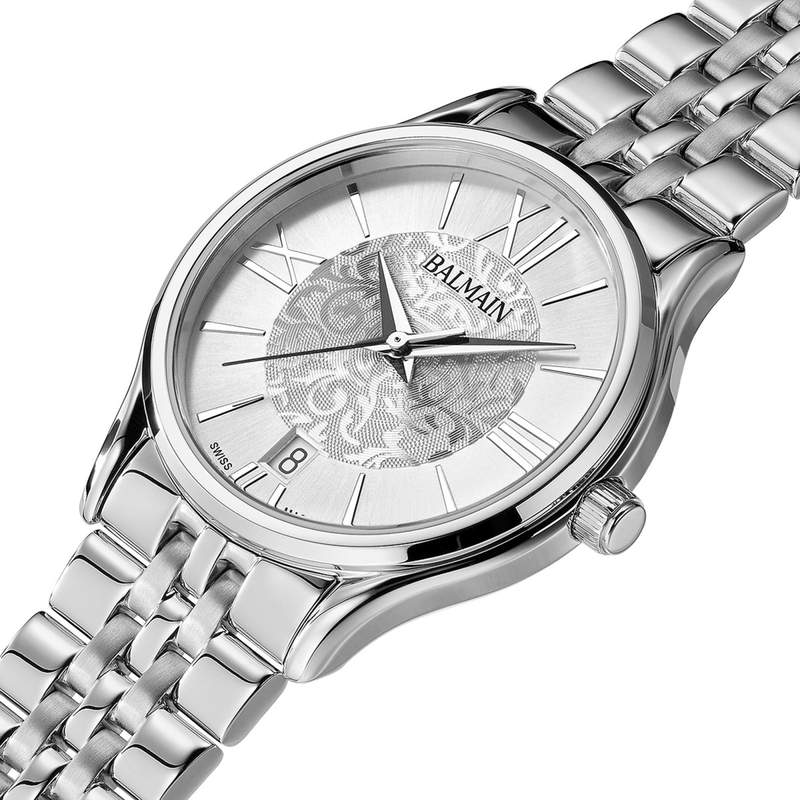 Montre BALMAIN tradition femme bracelet acier inoxydable argent - vue D1