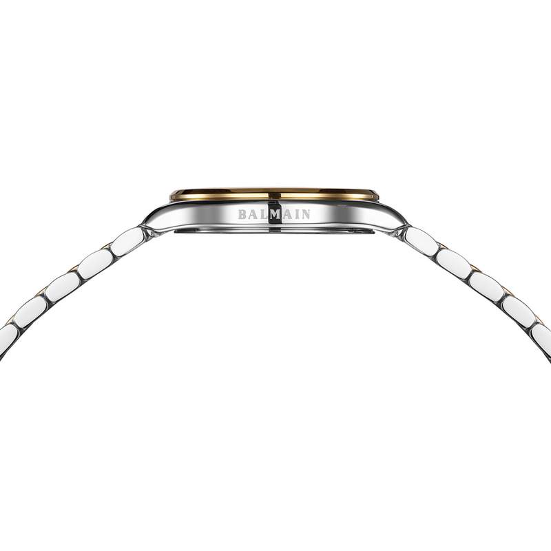 Montre BALMAIN tradition femme bracelet acier inoxydable bicolore jaune - vue 4