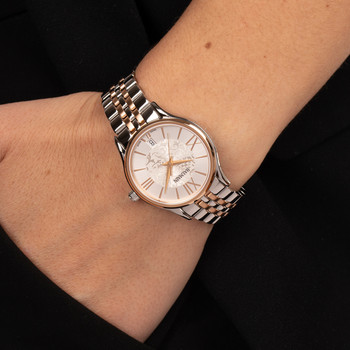 Montre BALMAIN tradition femme bracelet acier inoxydable bicolore rose