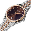 Montre BALMAIN tradition femme cadran nacre bracelet acier inoxydable bicolore rose - vue VD1