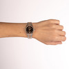 Montre BALMAIN tradition femme cadran nacre bracelet acier inoxydable bicolore rose - vue Vporté 3