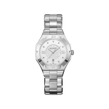 BALMAIN downtown dameshorloge roestvrij stalen armband zilver