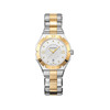 Montre BALMAIN downtown femme bracelet acier inoxydable bicolore jaune - vue V1