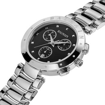 BALMAIN downtown dameshorloge roestvrij stalen armband zilver