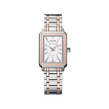 BALMAIN trendies dameshorloge roestvrijstalen armband two-tone roze