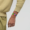 Montre SWATCH mixte bracelet silicone multicolore - vue Vporté 3